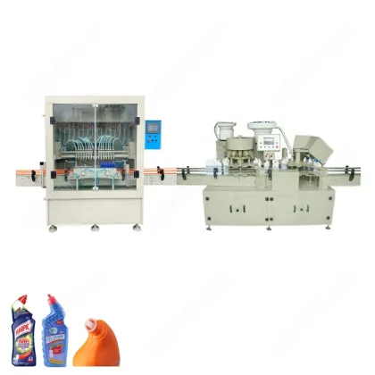 Automatic 1000ml Harpic Toilet Bowl Cleaner Gel Production Line
