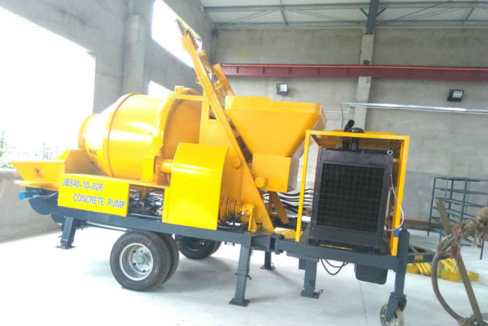 2 Concrete Pump With Mixer Jbt 40r