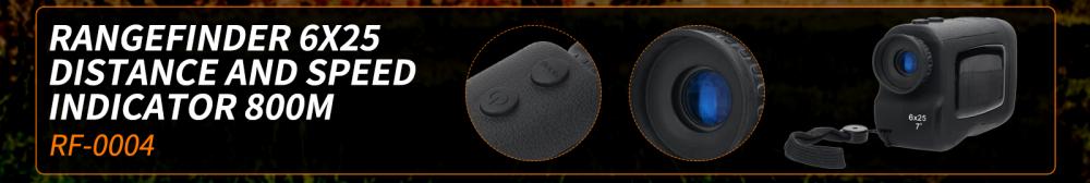 Rangefinder 6x25 Distance And Speed Indicator 800m