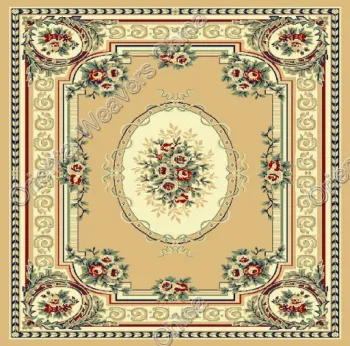 Machine Made Wool Bcf PP Carpet