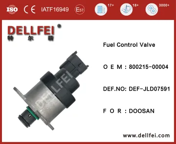 Fuel Pump Inlet Metering Valve 800215-00004 For DOOSAN