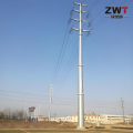 Poste de aço para transmissão de energia