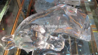 K9 large size 60cm crystal horse's head