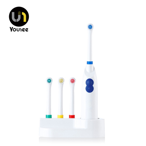 Cepillo de dientes eléctrico rotativo a batería.