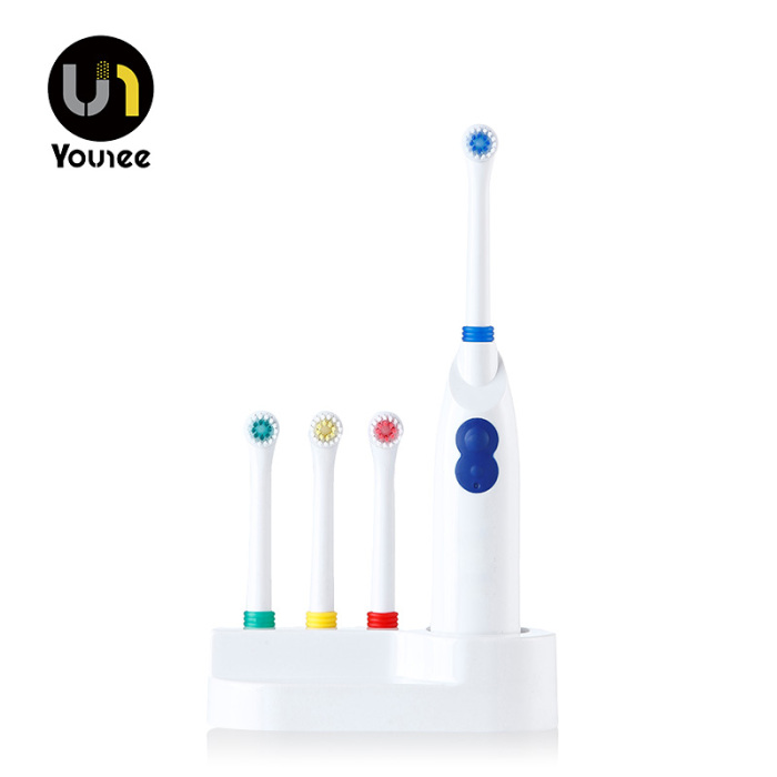 Cepillo de dientes eléctrico rotativo a batería.