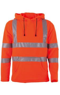 Custom Mens Hooded Winter Hi Vis Jacket
