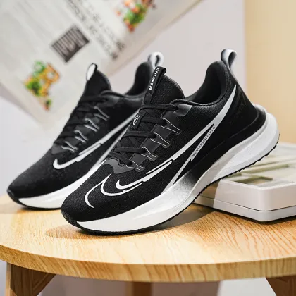 Youth Trend Women's/Men's Lightweight Cushioned Springback Training Running Shoes