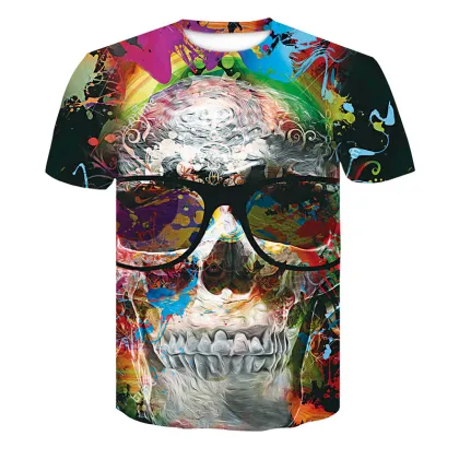Evertop OEM ODM 3D Polyester Shirts & Dye Sublimation T-Shirts for Men