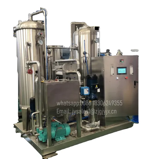 Soda/Sparkling Water Carbonated Soft Drink Making Plant CO2 Mixer/Carbonator