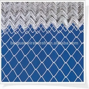 hot-dipped galvanized chain link fence