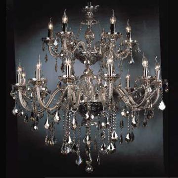 2012 Crystal Candle Chandelier K9 (P8259-12+6A)