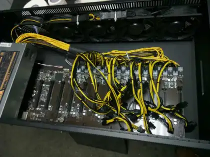 ONDA B250 D12P-D3: 12 GPU Case for 12 Graphics Cards and Motherboard Enclosure