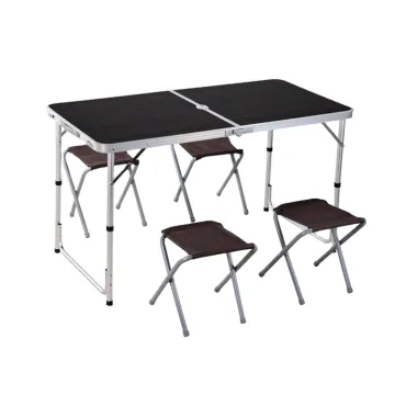 Portable Folding Garden Chair and Table Set - High Quality