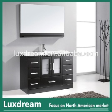 Seven Drawers Bathroom Vanity with CUPC Ceramic Basin