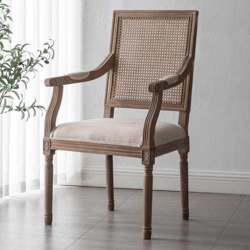 Louis chair for home furniture wedding events Vintage Leather Louis Dining Chair Factory