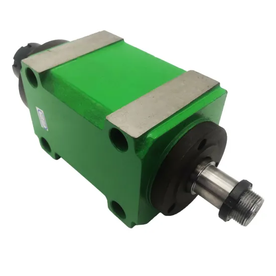 ER32 Collet Chuck powerhead spindle 5000~6000rpm Power Head 1500W 1.5KW 2hp Machine Tool Spindle for Milling/Boring Work