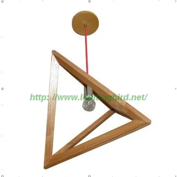 Decorative Wooden Pendant Lights For Hotel And Home