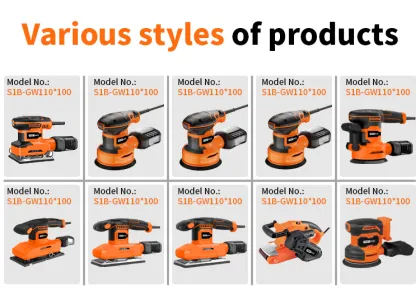 Cordless 20V 125MM Orbital Sander - Portable Wireless Random Orbital Sander