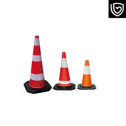 Reflective cone PU ice cream cone traffic