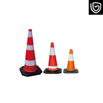 Reflective cone PU ice cream cone traffic