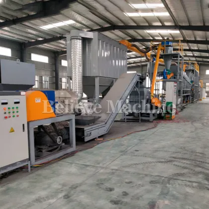 Lithium Battery Recycling Machine for Copper, Aluminum, and Electrode Plates