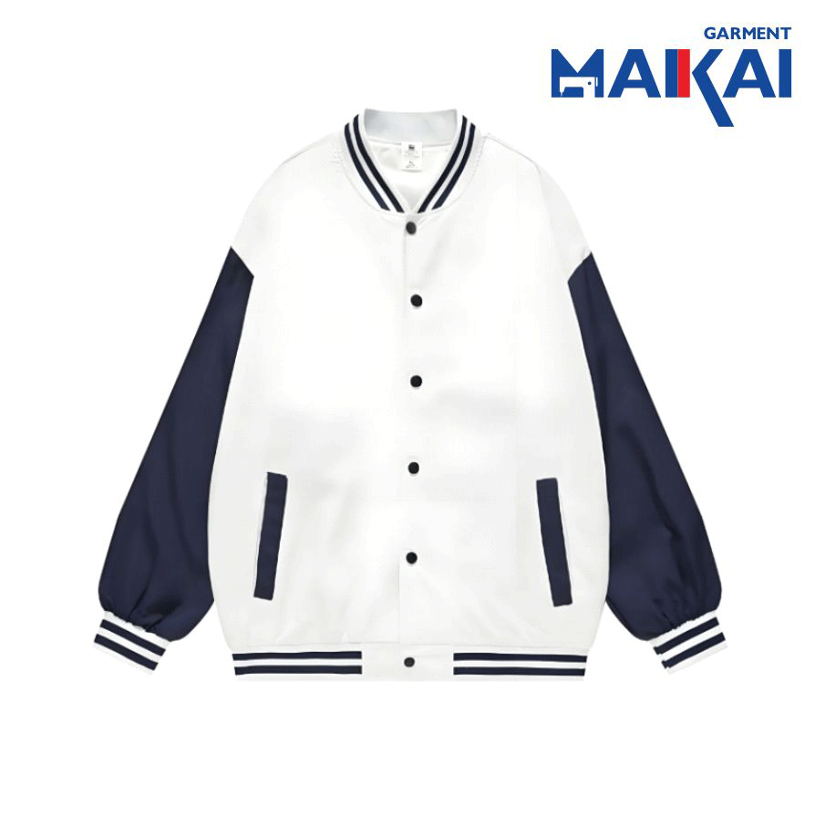 Chaqueta de béisbol de moda para ropa urbana casual