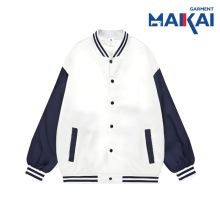 Chaqueta de béisbol de moda para ropa urbana casual