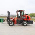 Fraste de quatro rodas All-Terrain Forklift Preço de 3 toneladas