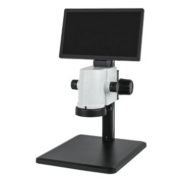 AMZINST ZM-25LCD Digital Video Stereo Microscope with 5.0 MP Camera, 12 Inch LCD & LED Light