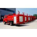 Dongfeng fire fighting sprinkler water tank pump truck