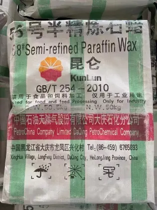 kangde candle 58-60 wax kunlun paraffin wax