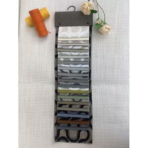 Tissu d'ameublement moderne et durable.