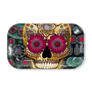 Custom Bier Rolling Tin Tabletts - 2024 China Hersteller Rundes Metall Servierschalen