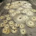 Decorazioni per la casa da parete in bambù fatte a mano