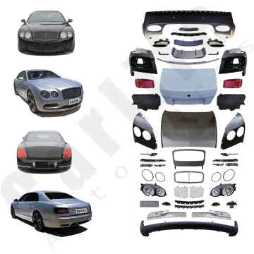 Retrofit Auto Parts Hood Bumpers Body Kit for Bentley Flying Spur 2005-2012 to 2020 Style