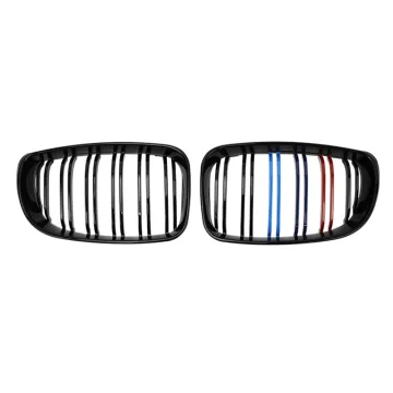 Glossy Black Car Grilles for BMW 1 Series 2008-2011 (E81/E87)