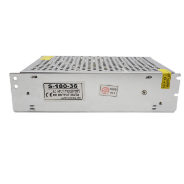 36V 5A 180W LED Power Supply for LED Strips - S-180-36