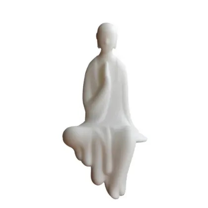 Chinese Creative Zen Doll Ceramic Ornaments