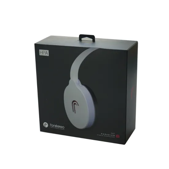 Earphone storage with charging earphone packaging box