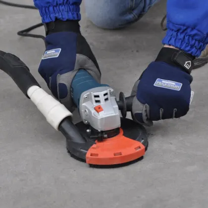 Dust Collector with 180mm Exhaust Hood for Cup Wheel