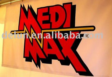 Inkjet Media Mirror Banner Cloth (mirror bannner,two sides perspective banner,two faces clairvoyance fabric)