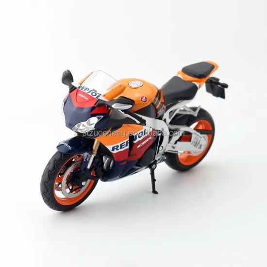 Wholesale 1:12 Scale CBRS HEPSOL Simulation Sliding Collection Alloy Diecast Vintage Motorcycle Models