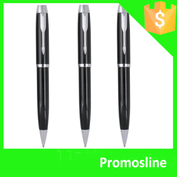 Hot Selling custom printed metal pen black