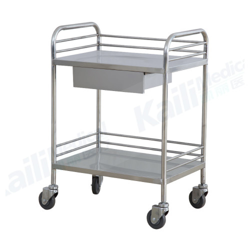 Stainless Steel Treatment Trolley Hospital