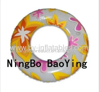 Pvc Inflatable Swim Ring For Kid Fun 