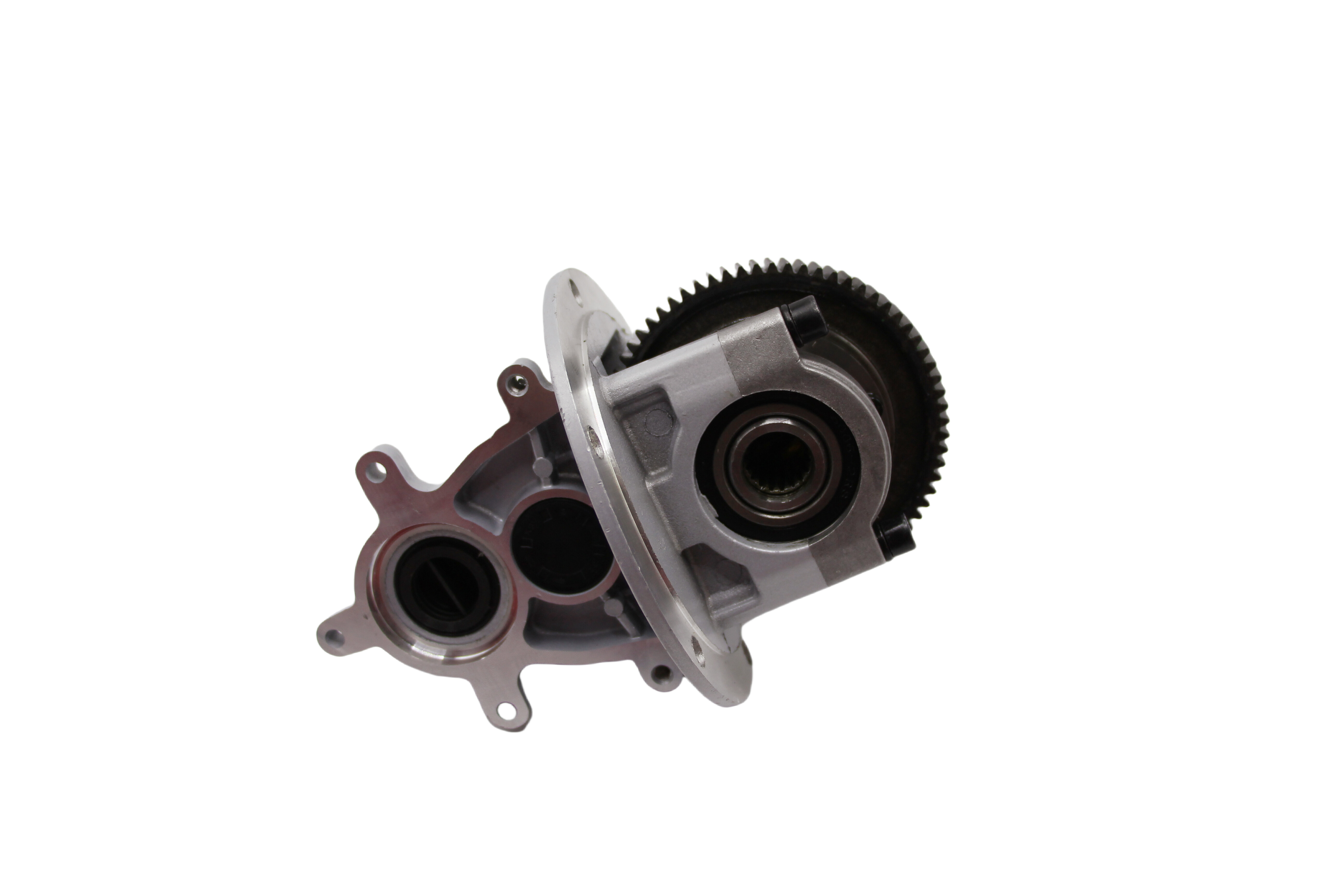 Differential gearbox for electric tricycle