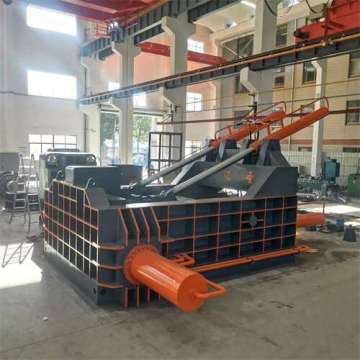 Baler Machine Recycling With Crane For Metal