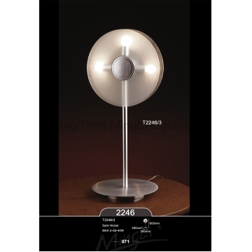 Modern Glass Unique Inmetro G9 Fancy Table Lamp Decoration