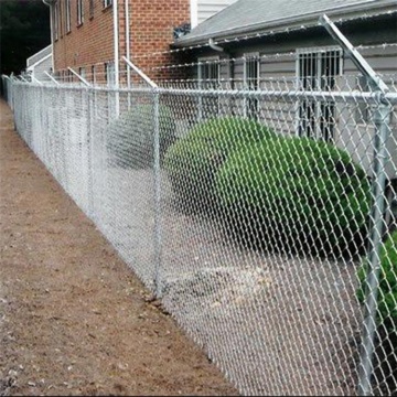 clôtures à mailles galvanisées et enduites de PVC
