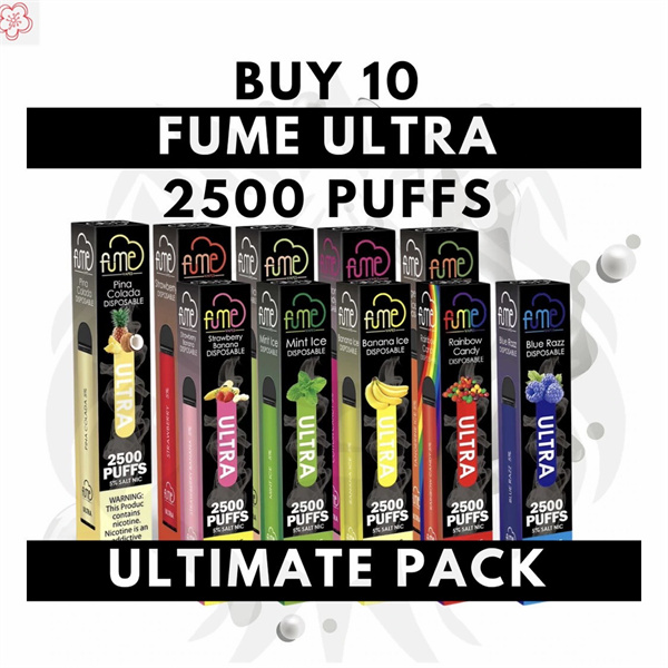 Fume Ultra dùng một lần Vape 2500 Puffs